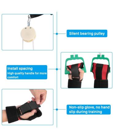 Shoulder Pulley System Exercises for Rotator Cuff Arm Rehabilitation Exercise System Shoulder Flexibility Stretching Range of Motion - Buy Online on GoSupps.com