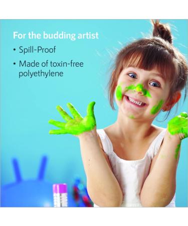 288 Empty Paint Pots & 6 Filling Syringes Set - Mini Acrylic Paint Storage Containers for Schools - 5ml/0.17oz - Buy Online on GoSupps.com