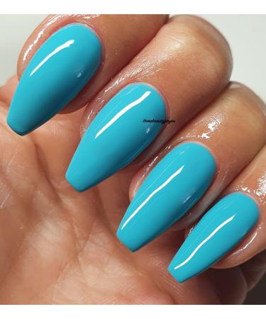 Bluesky GEL NAIL POLISH BLUE TURQUOISE COLOR BACKDOOR WAVE SPRING SUMMER COLOR SOLO SS 2115 UV LED Soak Off 10ml (Requires Drying under UV/LED Lamp) - Buy Online on GoSupps.com