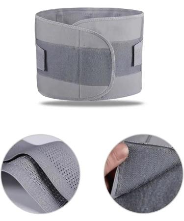 DFHBFG Adjustable Breathable Waist Trainer Belt - X-Large Gray Waist Support for Men & Women | International Shipping Available - Buy Online on GoSupps.com