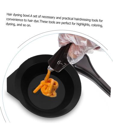 Didiseaon 1 Set Hair Coloring Tools Hair Mixing Bowl Diy Kits Salon Hair Dying Kit Hair Coloring Comb Hair Tinting Bowl Hair Coloring Supplies Hair Comb Plastic Hair Dye 20.5x6cm Black - Buy Online on GoSupps.com