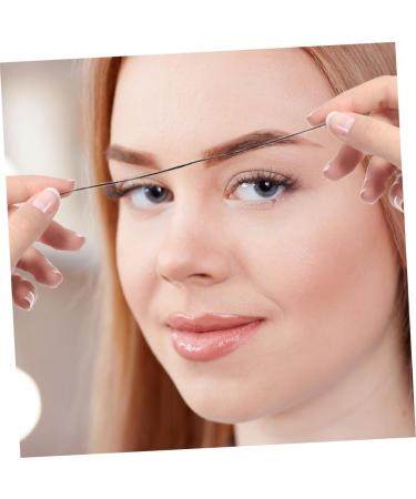 Baluue 1box Black Brow Mapping Wire Ruler Makeup Tool Eyebrow Drawing Auxiliary Tool Wire Ink 6x4.5cm Black - Buy Online on GoSupps.com