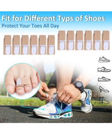 YiYLunneo 4pcs Hammer Toe Massager Pads - Correct Curved & Overlapping Toes - International Shipping Available - Buy Online on GoSupps.com