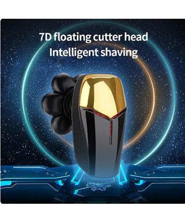 YKMYXZ 7D Electric Head Shaver 6in1 Shavers for Bald Men Electric Shaver Nose Hair Sideburn Trimmer Waterproof Wet - Buy Online on GoSupps.com