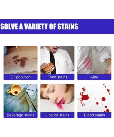 20 Pcs/Bag Portable Emergency Stain Removal Wet Wipes Clothing Stain Removal Wet Wipes Individual Wrapped Cleaning Wipes Emergency Stain Rescue Stain Remover Wipes (3 Packs) - Buy Online on GoSupps.com