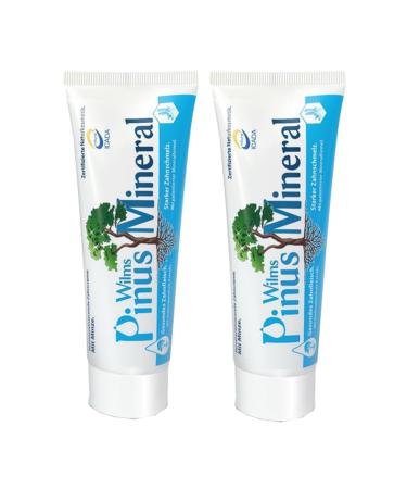 Pinus Mineral - Toothpaste with Mint - 2x75 ml Mint 75 ml (pack of 2)