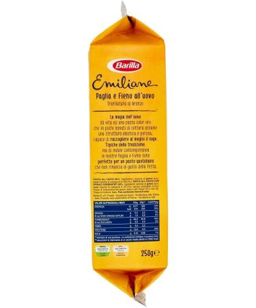 6x Barilla Egg Pasta Le Emiliane Straw and Hay eierpasta metei pasta 250 g + Italiaanse gourmet pulp 400 g - Buy Online on GoSupps.com