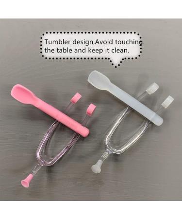 Soft Contact Lens Insertion and Remover Tool Set - Tweezers with Suction Cup and Silicone Scoop - Pink - Buy Online on GoSupps.com