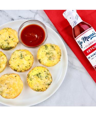 Keto Classic Ketchup by Yo Mama's Foods Pack of (2) - No Sugar Added Low Carb Vegan Gluten Free Paleo Friendly and Made with Whole Non-GMO Tomatoes! Classic Ketchup 397 g (Pack of 2) - Buy Online on GoSupps.com