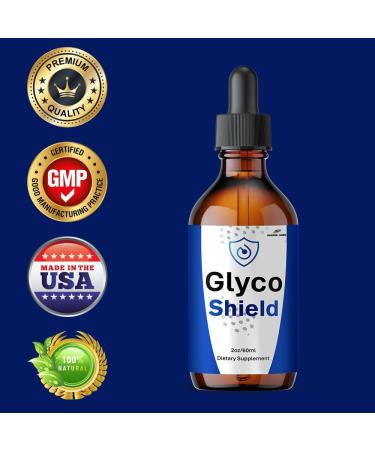 (5 Pack) Glyco Shield Drops All Natural Blood Formula Support GlycoShield Liquid Supplement for Men and Women Maximum Strength - Buy Online on GoSupps.com