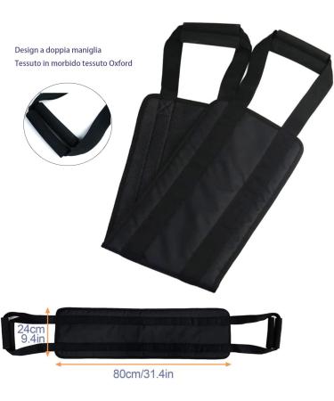 AOLEYTECH Transfer Strap & Patient Belt for Seniors | Safe & Robust Moving Aid | Ideal Transfer Sling for Elderly Care - Buy Online on GoSupps.com