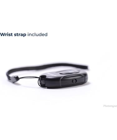 Photomyne Wireless Camera Shutter Clicker | Remote Control for iPhone & Android | Selfie Button with Wrist Strap - 1 Pack - Buy Online on GoSupps.com