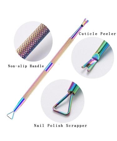 Buy Nail Soaking Bowl Set - 6 Piece Gel Polish Remover Kit with Cuticle Tools for Manicure - International Shipping Available - Buy Online on GoSupps.com