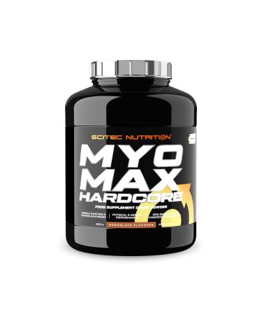 Scitec Nutrition Myomax Hardcore - Mass Gainer with protein matrix - amino acids - carbohydrates - plant extracts - vitamins and minerals 2.8 kg chocolate