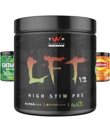 TWP Nutrition Platinum Series LFT V2 Pre Workout 390g - Cherry Limeade Flavor | High Stim, Strong Formula | 30 Servings - Best Prices & Fast Shipping - Buy Online on GoSupps.com