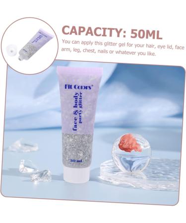 Buy Sequin Gel Nail & Body Glitter | Sparkling Chunky Glitter for Festivals | Liquid Eyeshadow & Hair Shimmer 2.5x4.5x11.6CM - Buy Online on GoSupps.com