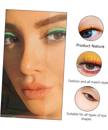 Angoily 6pcs Eyeliner Stickers Self- Cosmetics Korean Eyelid Tape Double Eyelid Tapes Flash Beauty Products 9x9cm Assorted Color - Buy Online on GoSupps.com