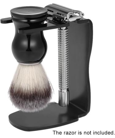 Crody Simplicity Men's Shaving Brush Set | Fashionable 3-Part Facial Cleaning Kit | Black Shaving Brush Soap & Shale | 11.5x11.5cm - Buy Online on GoSupps.com