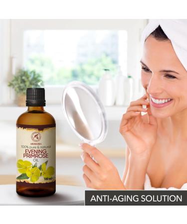 Nighting Cup Oil 100ml - Pure Cold-Pressed Oenothera Biennis for Face Body & Massage - Natural Wellness & Cosmetics in Glass Bottle - Buy Online on GoSupps.com