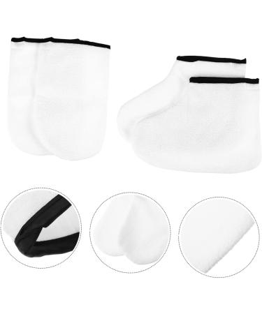 Mipcase 6 Paires Bottes En Corne De Cuir De Conservation De La Chaleur En Tissu Jour Chauds Maison Main Doublure Polyester Cadeau Blanche Le Pied - Buy Online on GoSupps.com