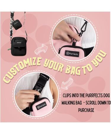 Purrfects Pink Dog Treat Pouch with Clip - Training and Storage Solution for Dog Treats - Buy Online on GoSupps.com