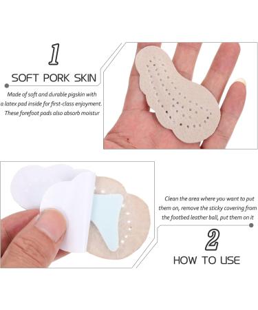 Buy MAGICLULU 5 Pairs Self-Adhesive Sandal Pads - Women's Non-Slip Insole Inserts for Summer Heels & Dressy Footwear - Buy Online on GoSupps.com