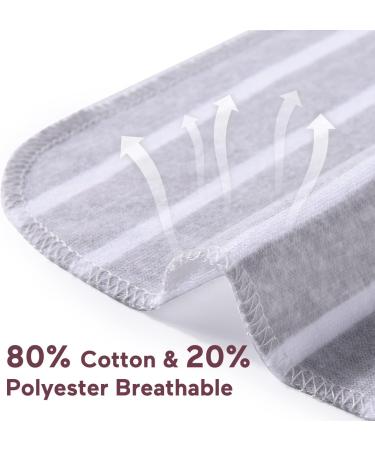 momcozy Hooded Baby Towel Set 8-Piece Baby Bath Towel Set 2Pcs Baby Towel and 6Pcs Baby Wash Cloth Soft and Super Absorbent Baby Washcloths for Toddlers Baby Shower Set Cute Elephant Grey - Buy Online on GoSupps.com