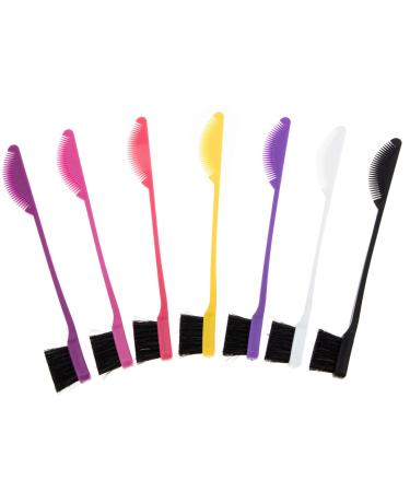 Beaupretty 7st double-sided eyebrow brush for eyebrow brush for eyebrow care eyebrowcare brush mascara brush eyelash comb bristle hair broken hair