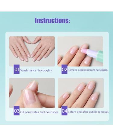Stylo huile pour ongles Hydratant et nourrissant pour cuticules huile e florale fortifiant pour ongles avec applicateur facile pointe de pr cision pour salon de voyage maison manucure - Buy Online on GoSupps.com