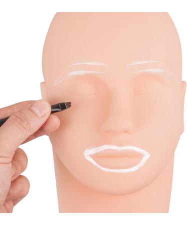 Eyebrow Mapping Cream | White Eyebrow Contour Paste Positioning the Shape of Eyebrow Lips 20g Positioning the Shape of Eyebrow Lips for Wobblo - Buy Online on GoSupps.com