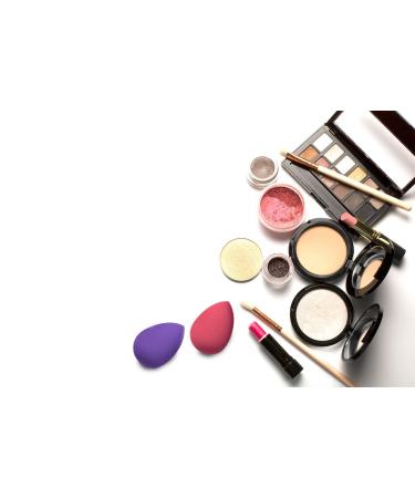 Zenda Naturals Makeup Sponge Set - 5 Beauty Blender Sponges for Flawless Face Powder, Foundation, and Liquid Cosmetics Application - Egg-Shape Blending Wedges - Buy Online on GoSupps.com