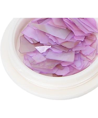 6 Boxes Irregular Seashell Slices Nail Art Glitter Sequins Seashell Nail Glitter Sequins 3D Nail Art Crushed Sea Shell 3D Laser Nail Flakes Irregular Iride - Buy Online on GoSupps.com