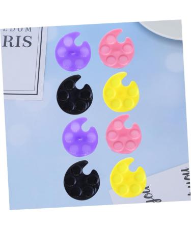 Palette Manucure Bague Mini Plateau M lange Vernis Plastique Portable pour Nail Art Professionnel et Amateurs - Buy Online on GoSupps.com