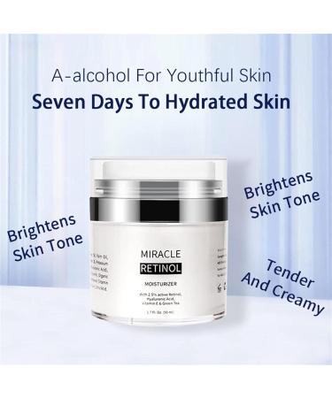  GIMOCOOL Harvey Ross Miracle Retinol Face Moisturizer 50ml Retinol Face Moisturizer Anti Aging for Women Reduces Wrinkles & Firms Skin (1 Piece) - Buy Online on GoSupps.com