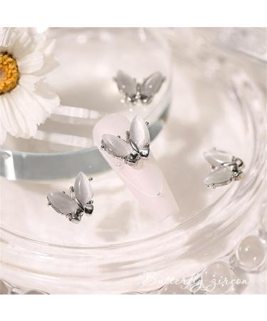 FEIlei Nail Art Charms Zircon Nail Rhinestones Alloy Butterfly-Nail Crystals Diamonds - Buy Online on GoSupps.com