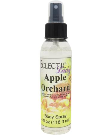 Apple Orchard Body Spray (Double Strength) 4 ounces Body Mist for Women with Clean Light & Gentle Fragrance Long Lasting Perfume with Comforting Scent for Men & Women Cologne with Soft Subtle 4 Fluid Ounces (Double Strength)