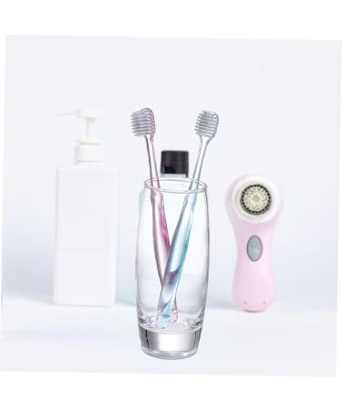 Minkissy 6-Pack Crystal-Clear Charcoal Toothbrushes for Sensitive Teeth | Travel & Home Use - Buy Online on GoSupps.com