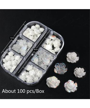 TQUXNGA Exquisite Craftsmanship Camellia Nail Art Decorations in Various Styles Take Your Manicure to the Next - Buy Online on GoSupps.com