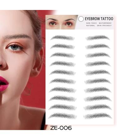 Eyebrow - Eyebrows Waterproof 3D Peel Off Long Lasting Waterproof Natural False Eyebrows Makeup Sticker For Eyebrow Grooming Shaping Tmay - Buy Online on GoSupps.com