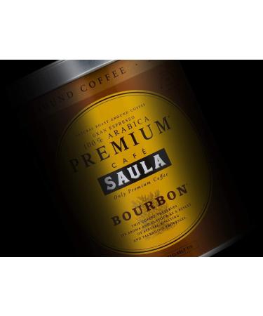 Caf Saula Pack de 3 bo tes de 250 gr. Caf Premium Bourbon 100% arabica moulu - Buy Online on GoSupps.com