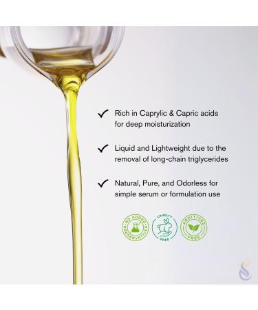 ClearLee Fractionated Coconut Oil MCT - Cosmetic Grade Natural & Pure Oil for Massage Body Hair Skin Face Nail Spa Aromatherapy Carrier for Essential Oils Soap Making Serums & More (32 oz) Fractionated Coconut Oil  - Buy Online on GoSupps.com