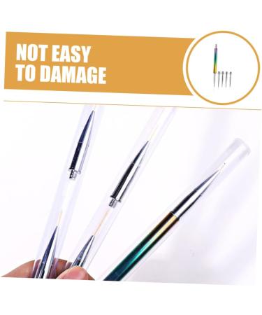 minkissy 1 Set Nail Art Drawing Pen Nail Art Liner Nail Drawing Pens Nail Salon Nail Painting Supply Nail Art Supplies Manicure Painting Nail Painting Brush Line Pen Painted - Buy Online on GoSupps.com