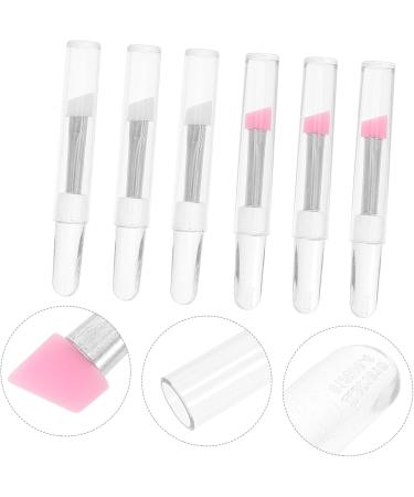 Healeved Perm Mascara Brush Small Eyeshadow Brush Cream Eyeshadow Brush Eye Cream Applicator Silicone - Buy Online on GoSupps.com
