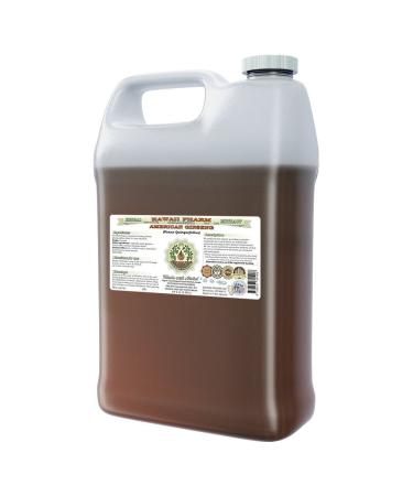 American Ginseng Alcohol-Free Liquid Extract Ginseng (Panax Quinquefolius) Dried Root Glycerite Hawaii Pharm Natural Herbal Supplement 64 oz