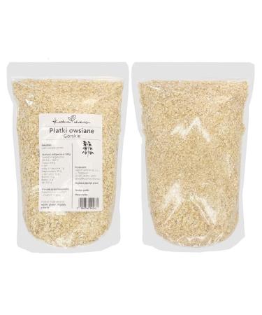 Kuchnia Zdrowia Berghaferflocken - 500g Fiber & Vitamin Source | Eco-Friendly Zipper Packaging | Healthy Lifestyle Choice - Buy Online on GoSupps.com