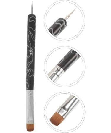 FOMIYES Nail Art Pen Nail Brush Double Head Nail Polish Brush Nail Dotting Pen Home Salon Nail Pen - Buy Online on GoSupps.com