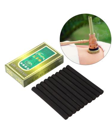 Buy Moxa Stick Roll - 10 Smokeless Moxa Sticks for Acupuncture & Healing Therapy | Fast International Shipping - Buy Online on GoSupps.com