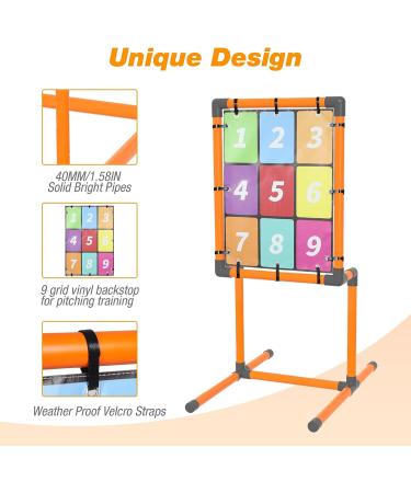 Premium Strike Zone Target for Wiffle Ball and Blitzball - Improve Pitching Accuracy - Buy Online on GoSupps.com