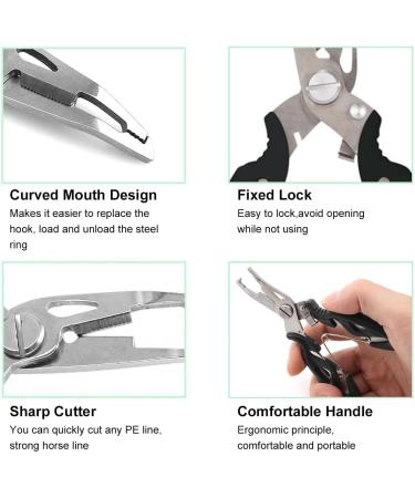Buy Toulifly Multifunctional Fishing Pliers - Lightweight Rustproof Hook Solder Tongs for International Shipping - Buy Online on GoSupps.com