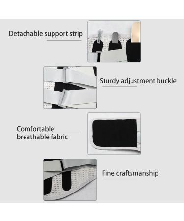 Buy XWSM Lumbar Spine Back Support Belt for Men & Women | Pain Relief & Massage | Large Black Waist Support Decompression Belt - Buy Online on GoSupps.com